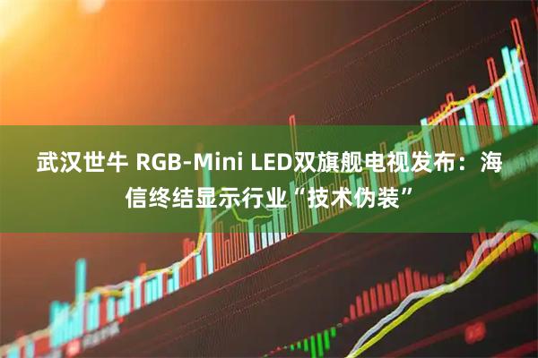 武汉世牛 RGB-Mini LED双旗舰电视发布：海信终结显示行业“技术伪装”
