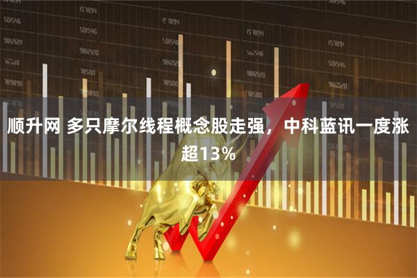顺升网 多只摩尔线程概念股走强，中科蓝讯一度涨超13%