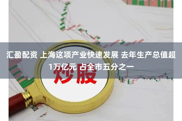 汇盈配资 上海这项产业快速发展 去年生产总值超1万亿元 占全市五分之一