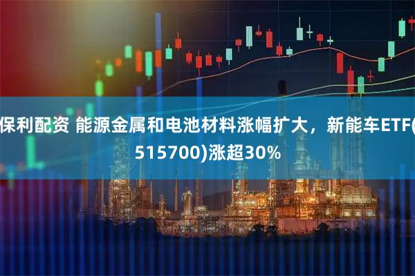 保利配资 能源金属和电池材料涨幅扩大,新能车ETF(515700)涨超30%