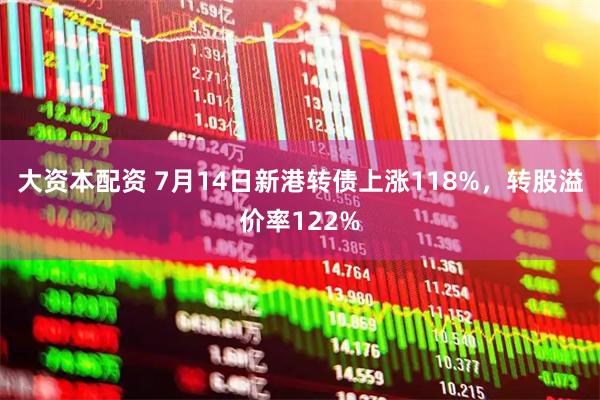大资本配资 7月14日新港转债上涨118%，转股溢价率122%